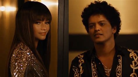 bruno mars versace shirt|Bruno Mars zendaya video.